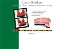 Tablet Screenshot of biancobros.com